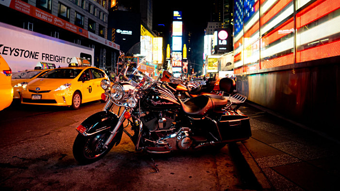 Video: Harley Davidson Parade in New York