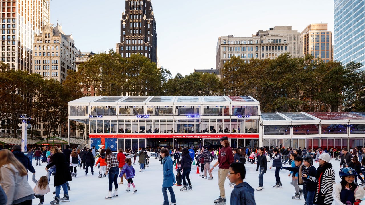 New York celebrates winter at the Winter Village in Bryant Park World