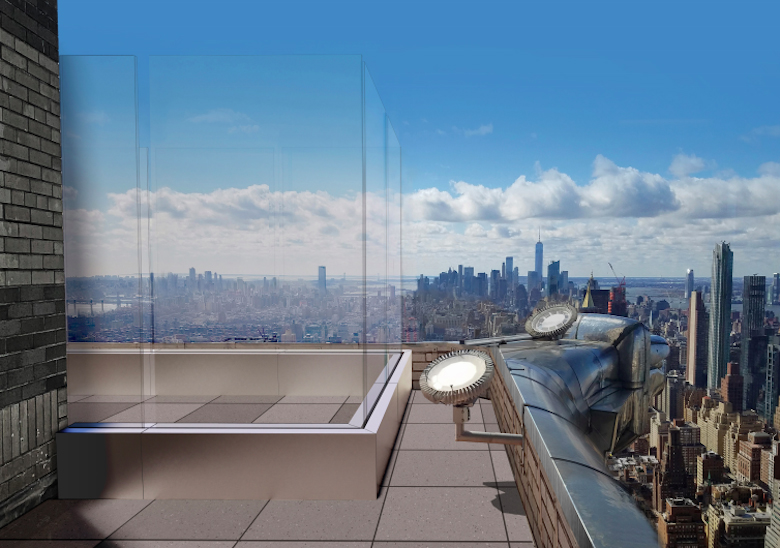 An observatory to open atop the Chrysler Building in New York