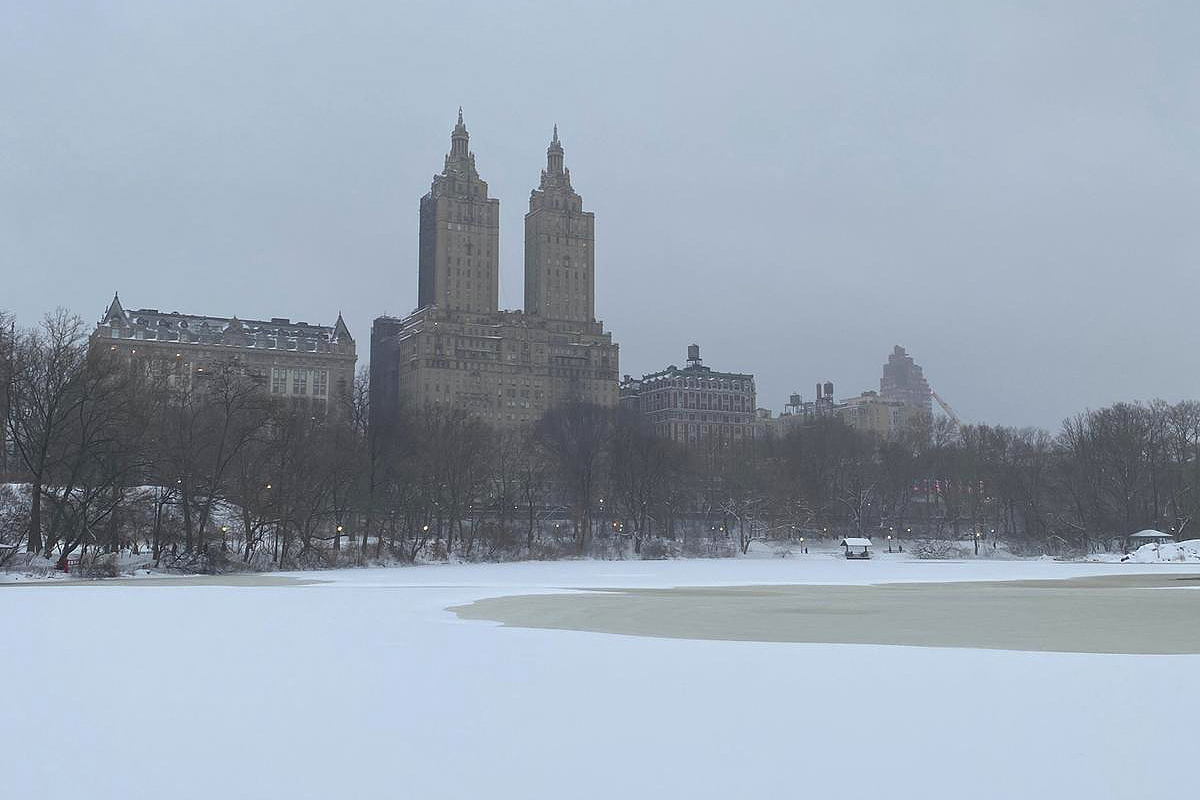 New York Subit La Premiere Tempete De Neige De L Annee 21 C New York